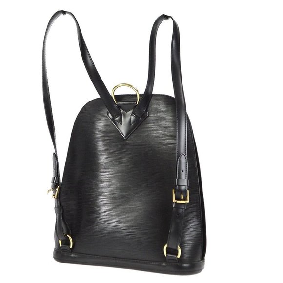 Louis Vuitton Black Epi Gobelins Backpack - Picture 3 of 14